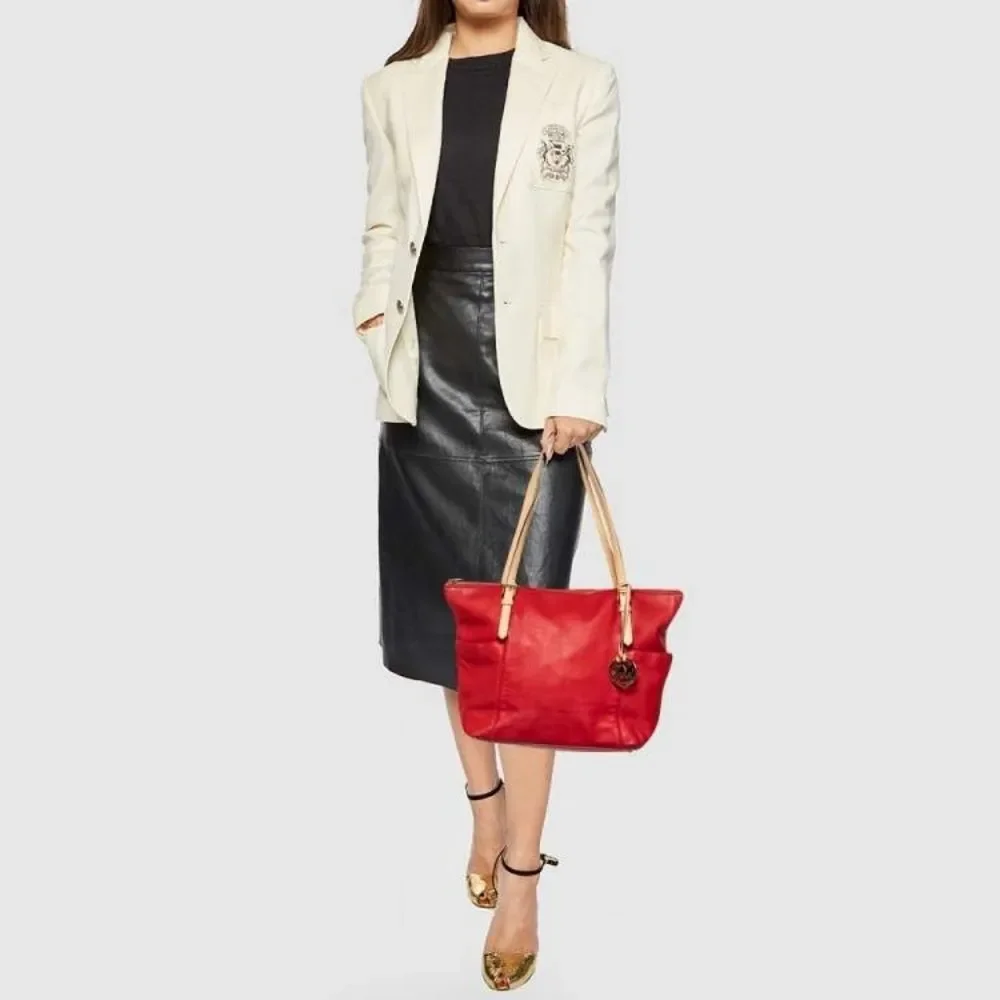 Michael Kors MK Designer Jet Set large tote bag Purse Handbag